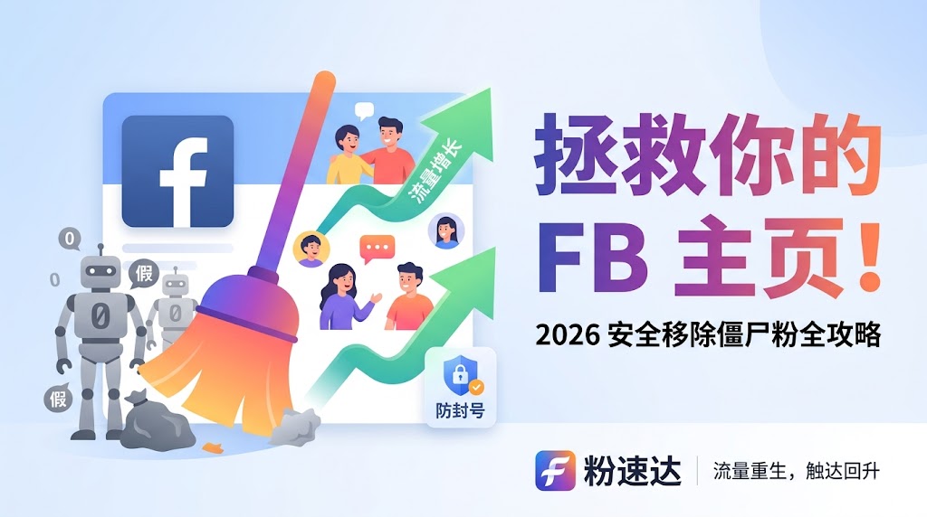 主页被僵尸粉污染？如何安全清理Facebook死粉？
