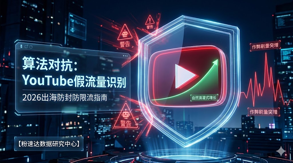 算法对抗：Youtube如何识别假流量？我们如何规避？