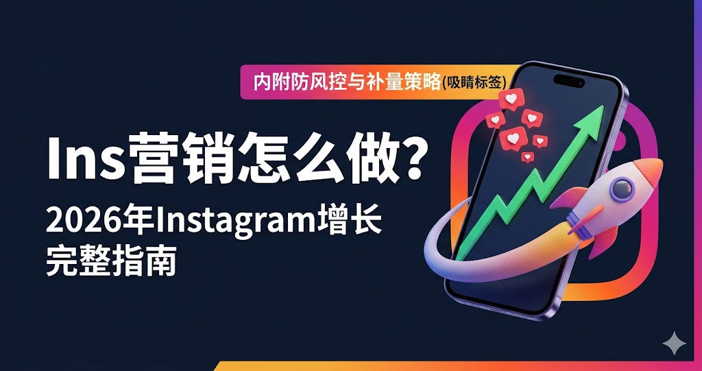 Ins营销怎么做？2026年Instagram增长完整指南