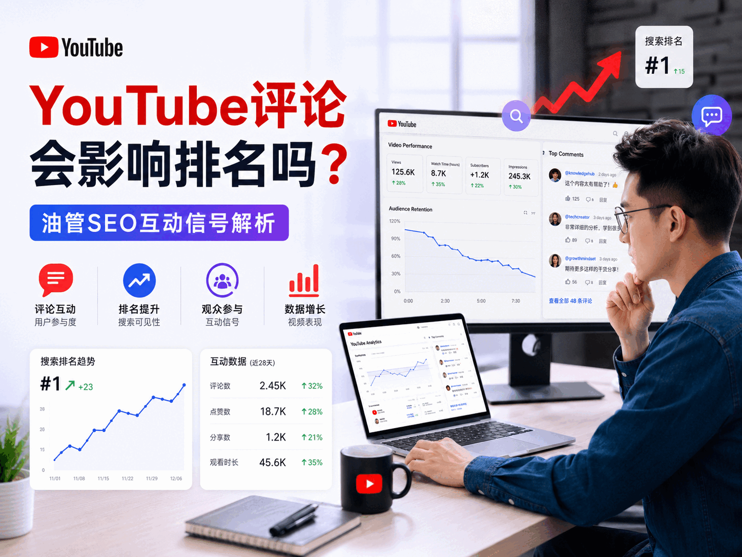 YouTube评论会影响排名吗？油管SEO互动信号解析