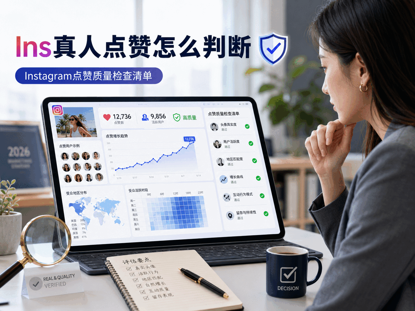 Ins真人点赞怎么判断？Instagram点赞质量检查清单