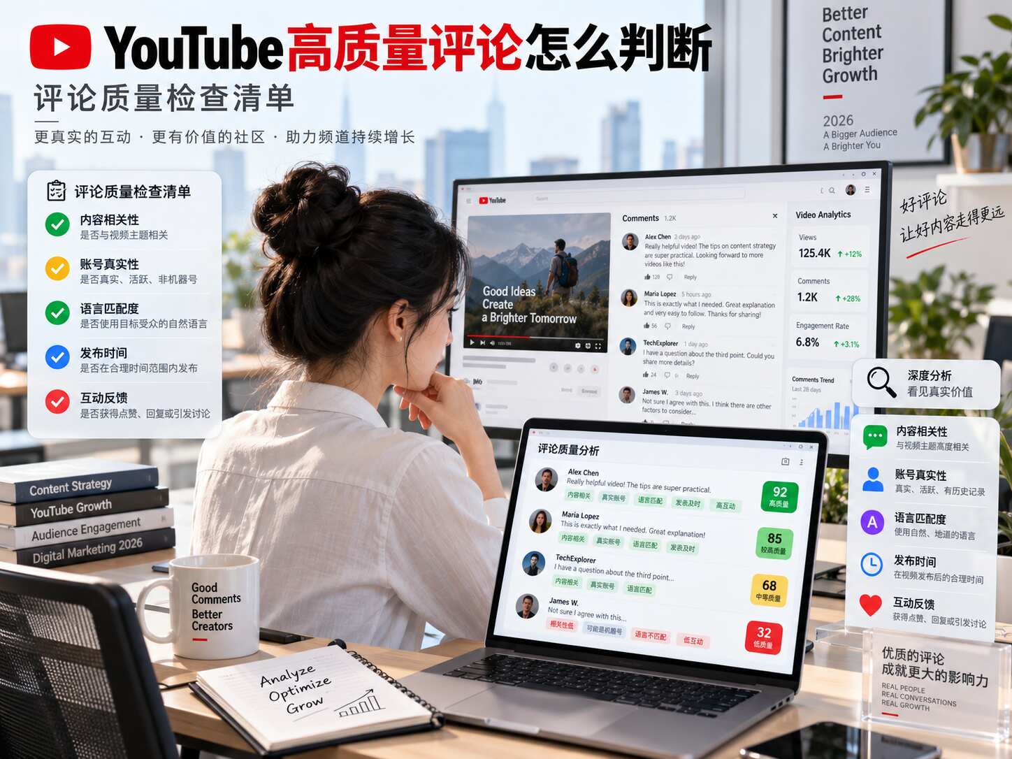 YouTube高质量评论怎么判断？油管评论质量检查清单