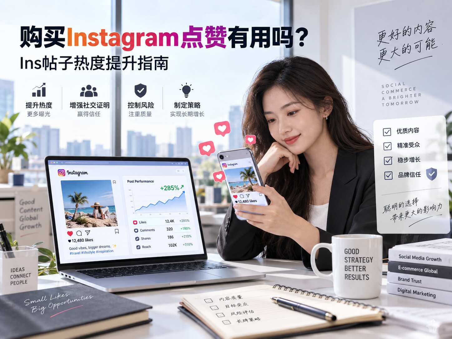 购买Instagram点赞有用吗？Ins帖子热度提升指南