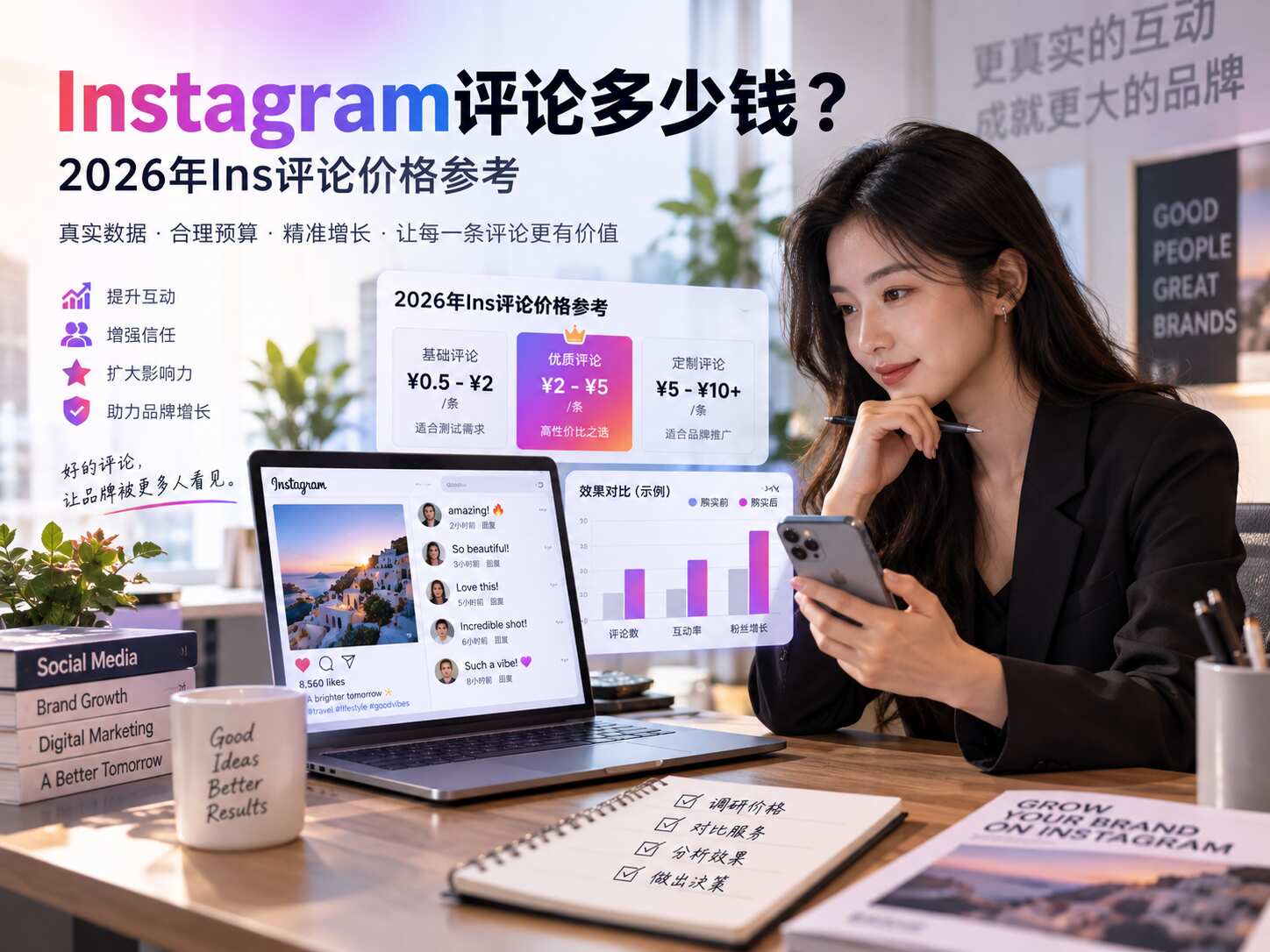 Instagram评论多少钱？2026年Ins评论价格参考