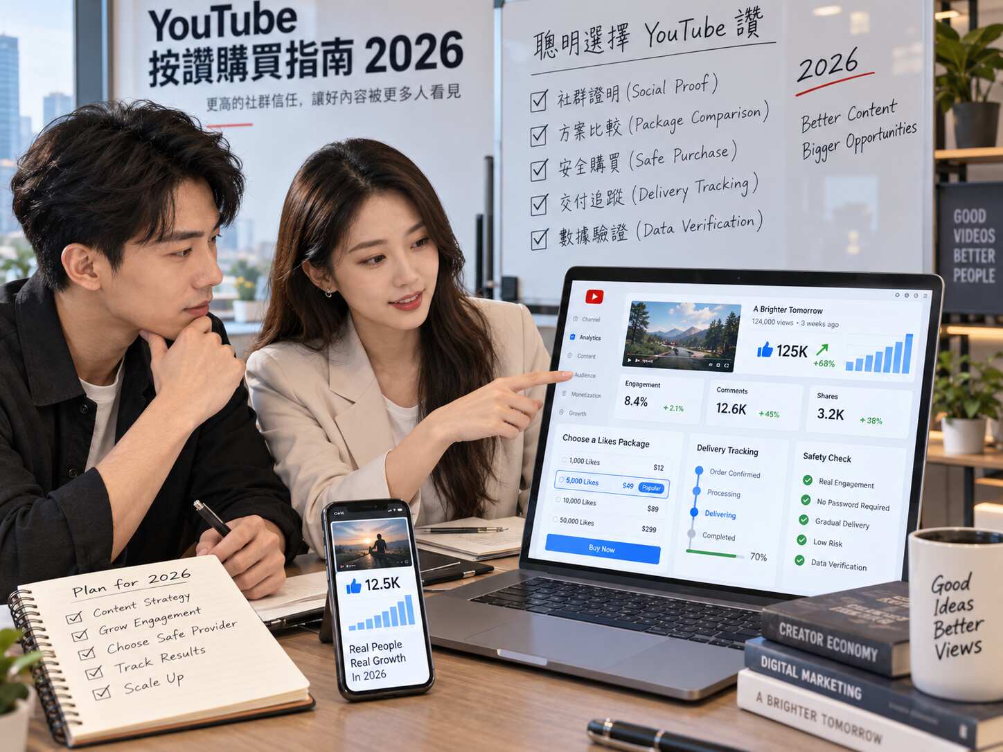 购买YouTube点赞怎么选？2026年油管买赞指南