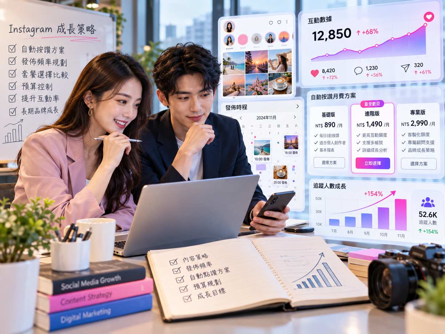Ins包月点赞怎么选？Instagram自动赞套餐建议