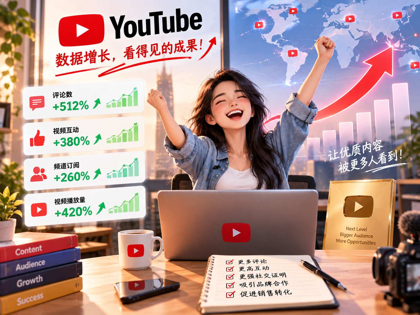 YouTube评论多少钱