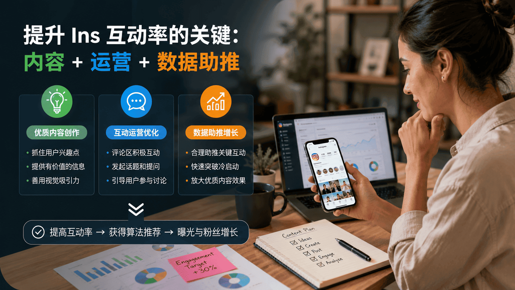 Ins互动率怎么提高