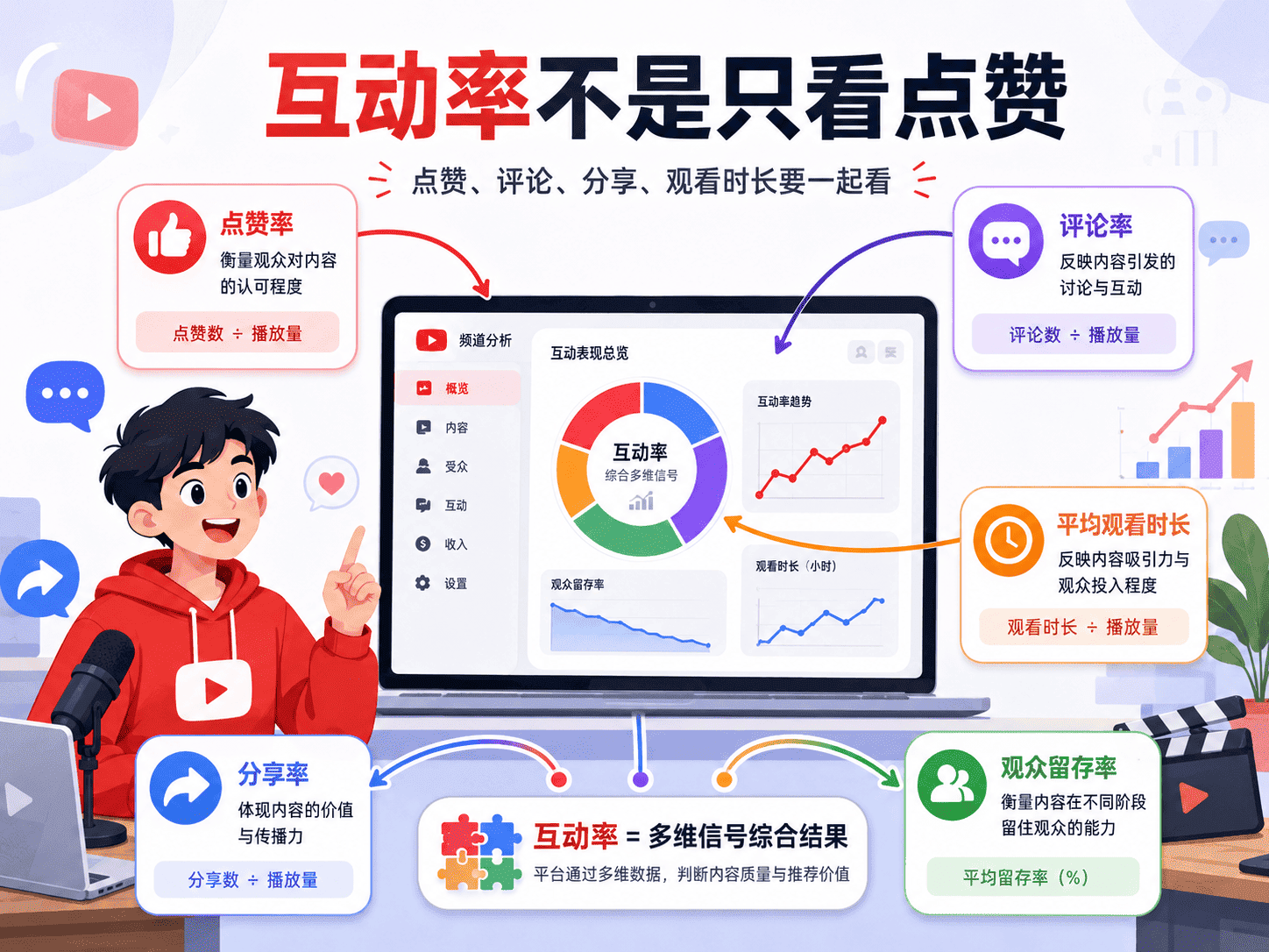 YouTube互动率怎么提高