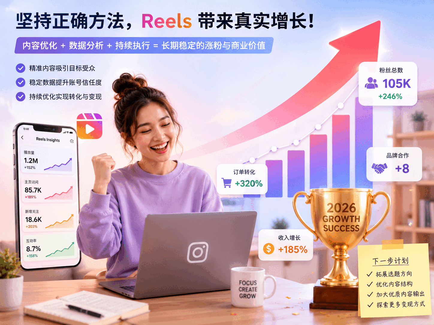 Reels涨粉技巧2026