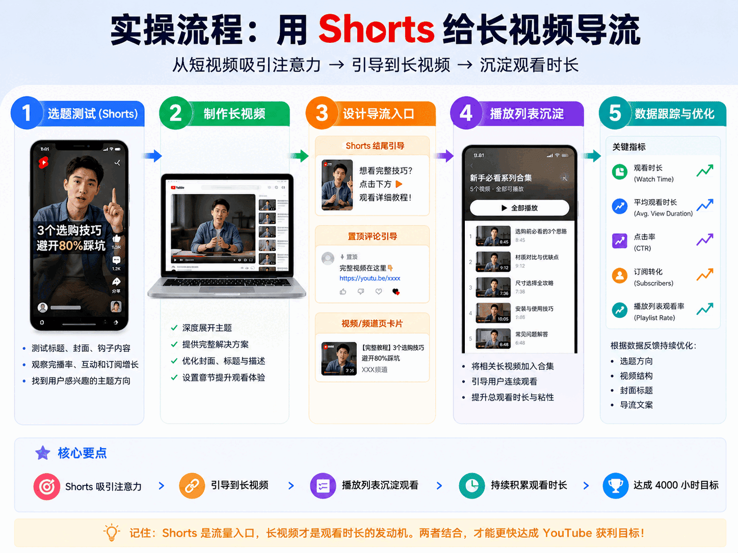 YouTube Shorts算观看时长吗