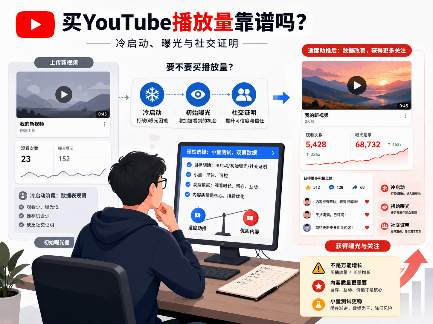 买YouTube播放量靠谱吗