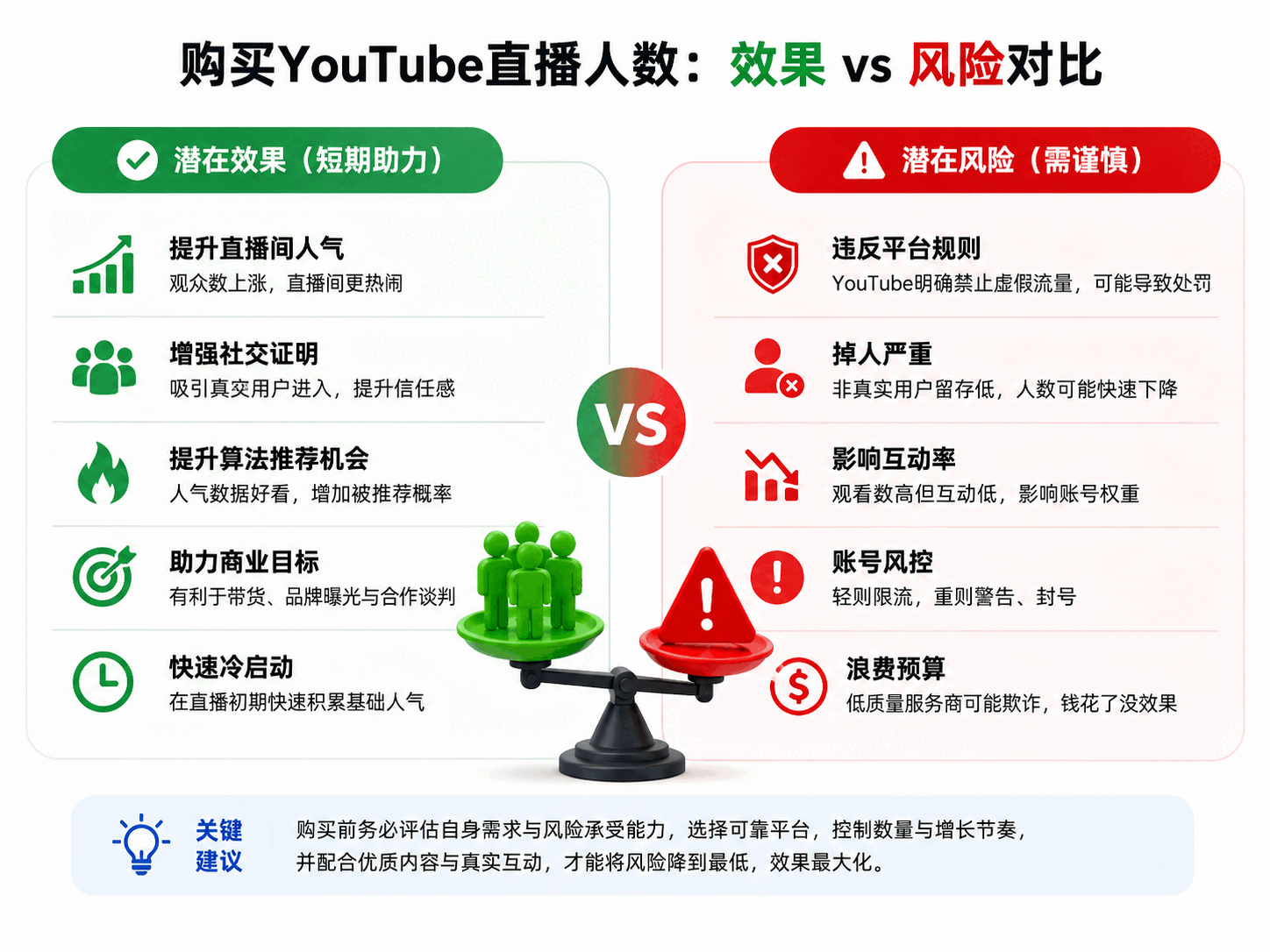 买YouTube直播人数靠谱吗