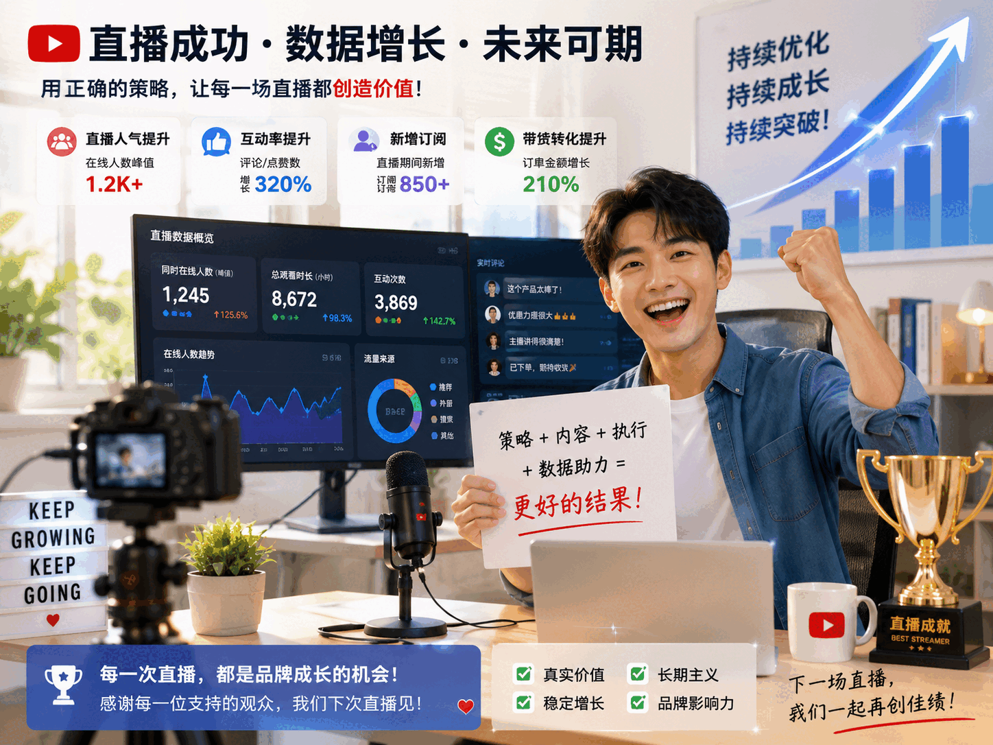 买YouTube直播人数靠谱吗