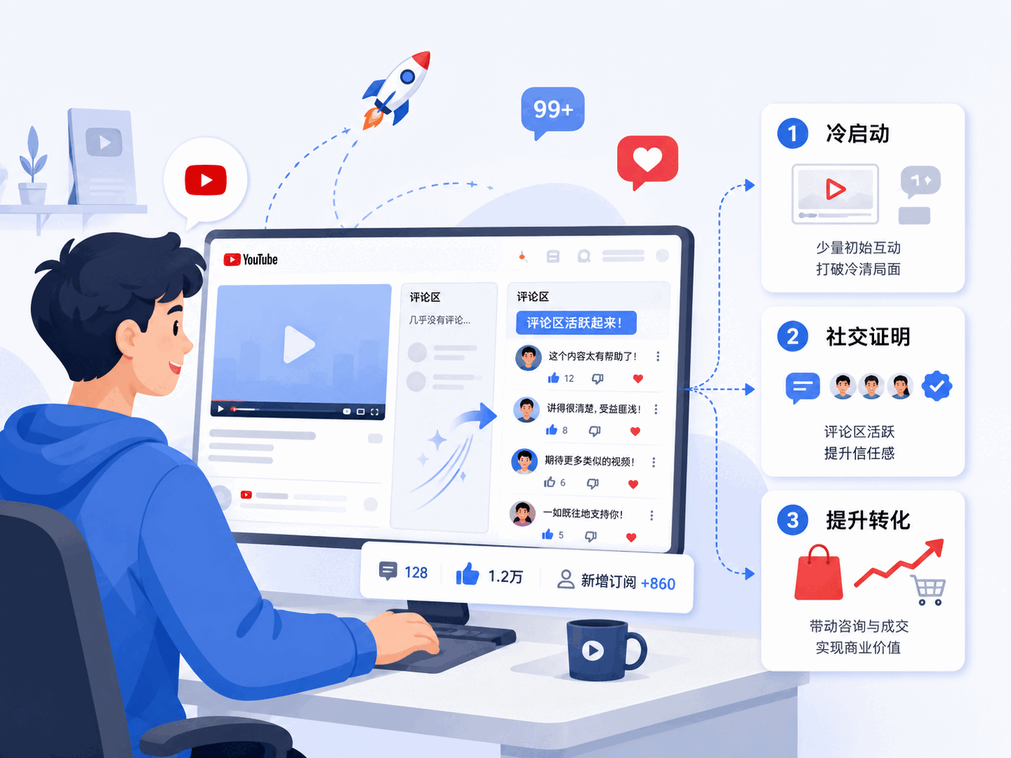 买YouTube评论靠谱吗