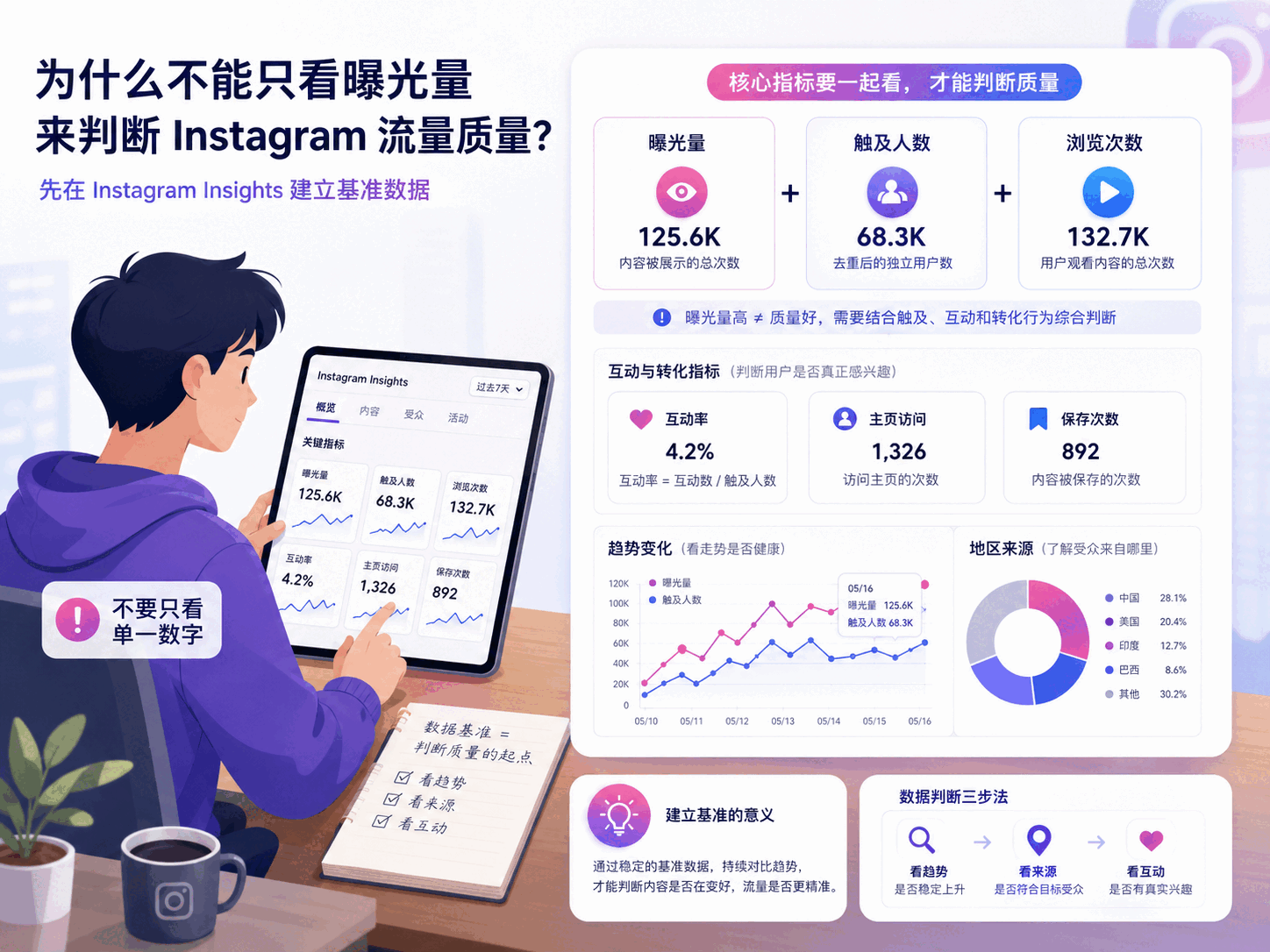 Ins真人曝光量怎么判断