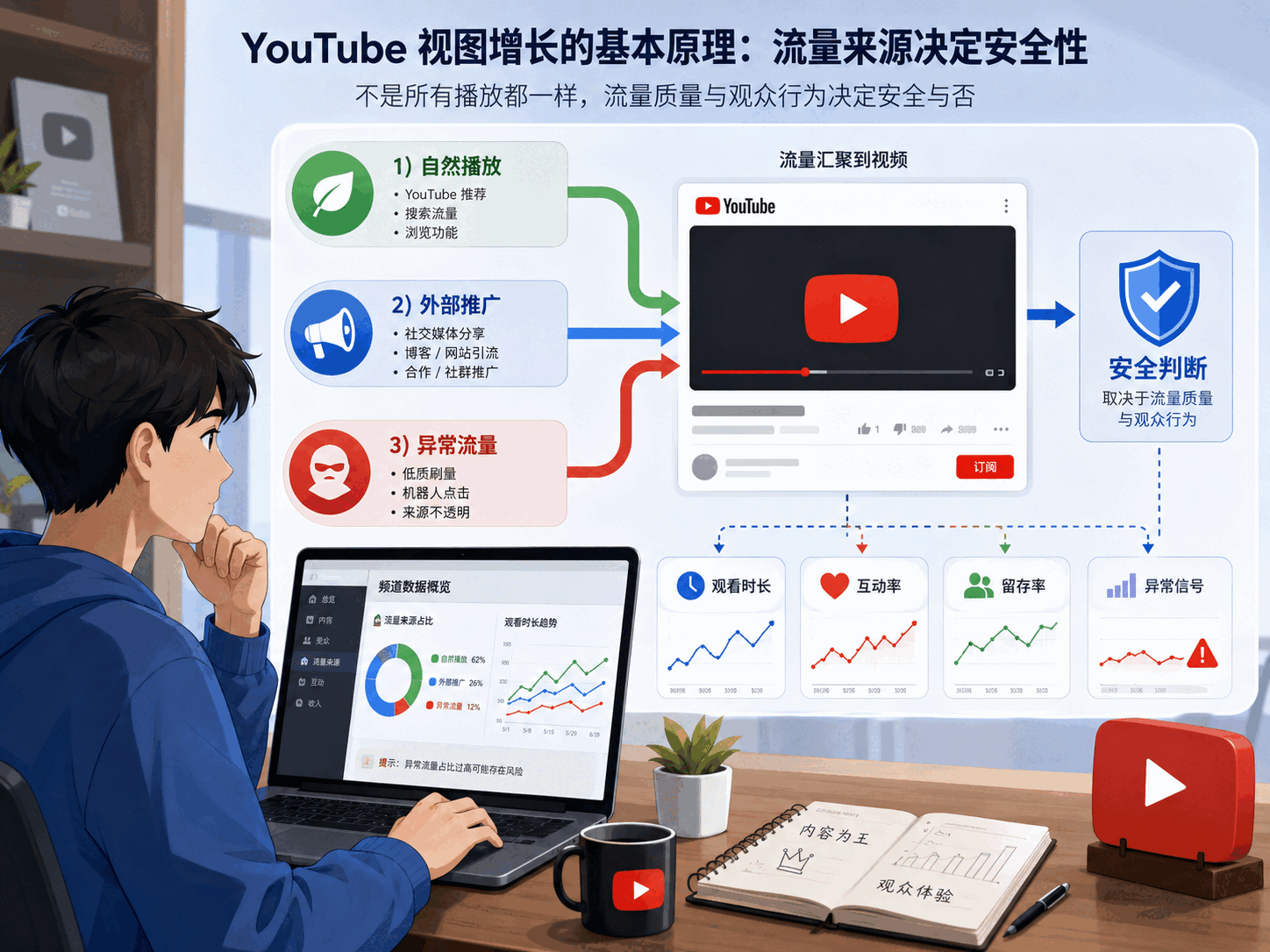 YouTube刷播放安全吗