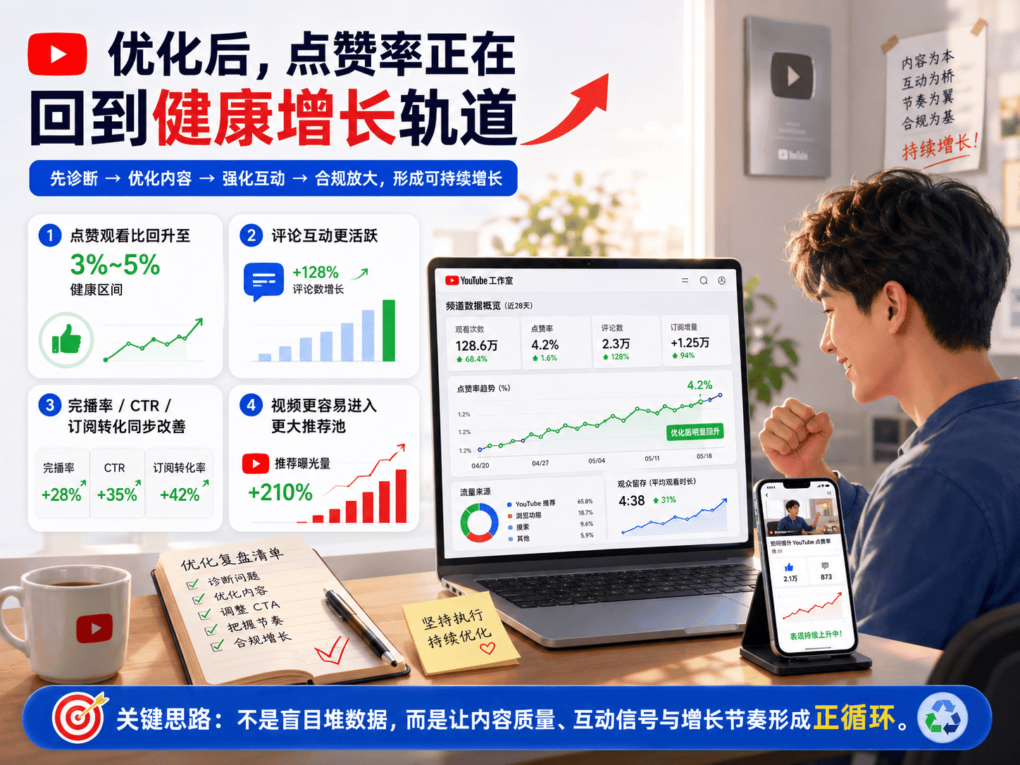 YouTube点赞少怎么办