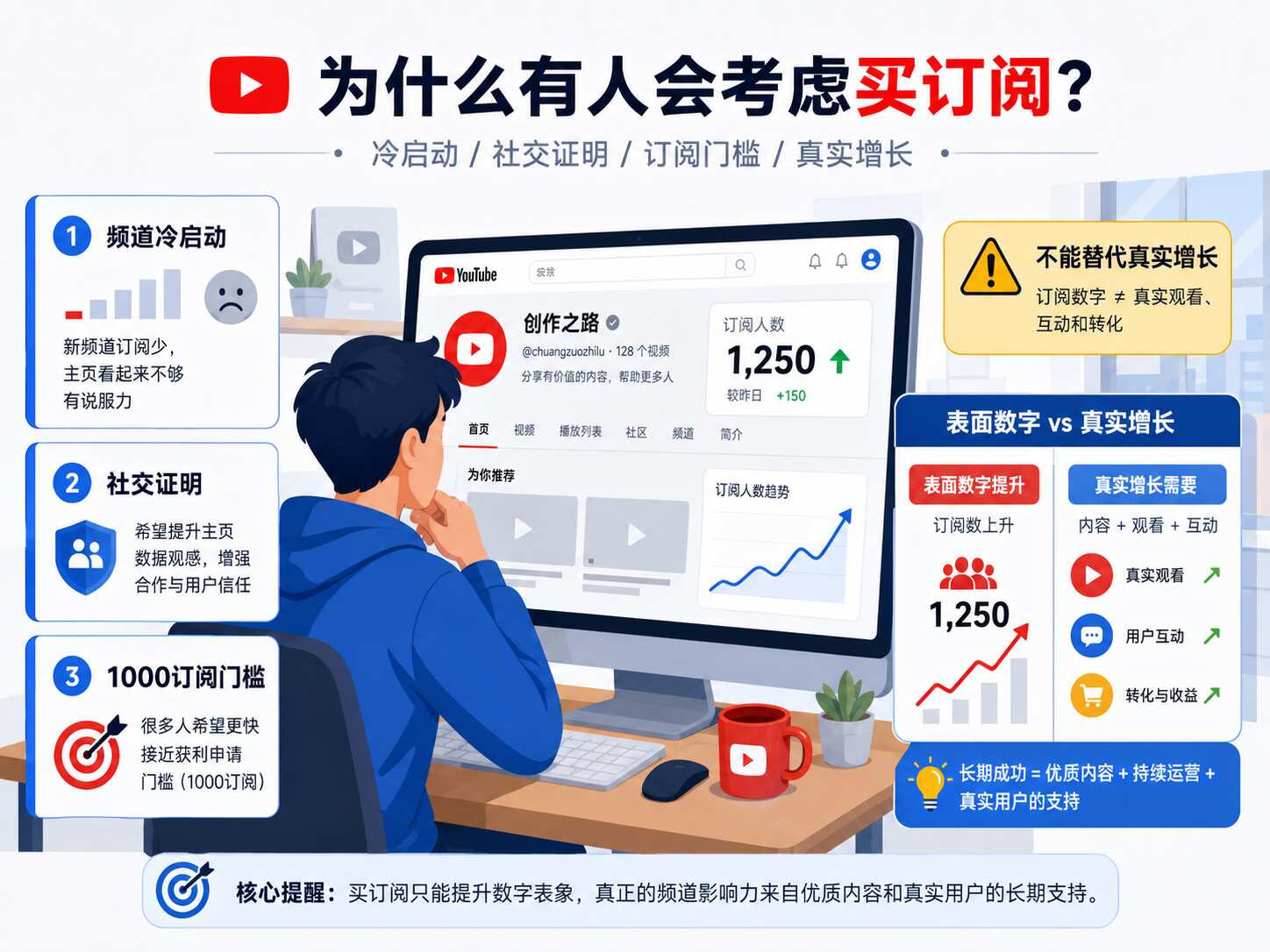 YouTube买订阅会封号吗