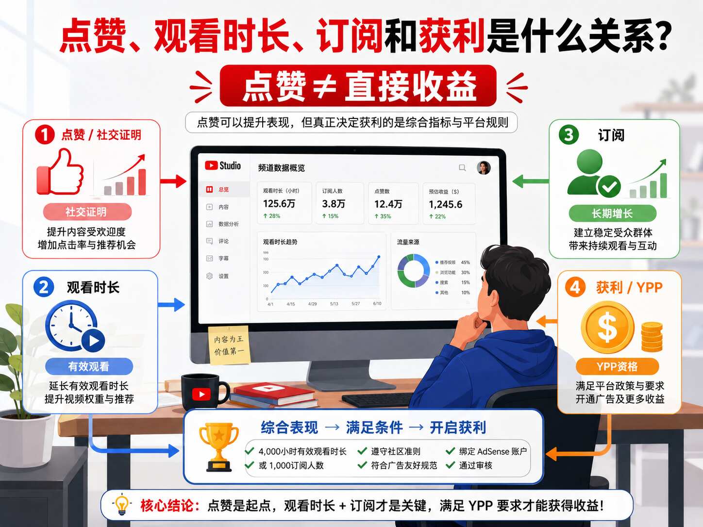 YouTube买赞会影响获利吗