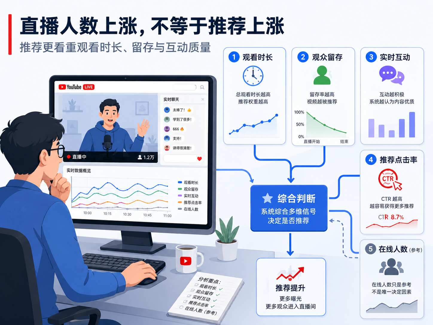 YouTube直播买人气会限流吗