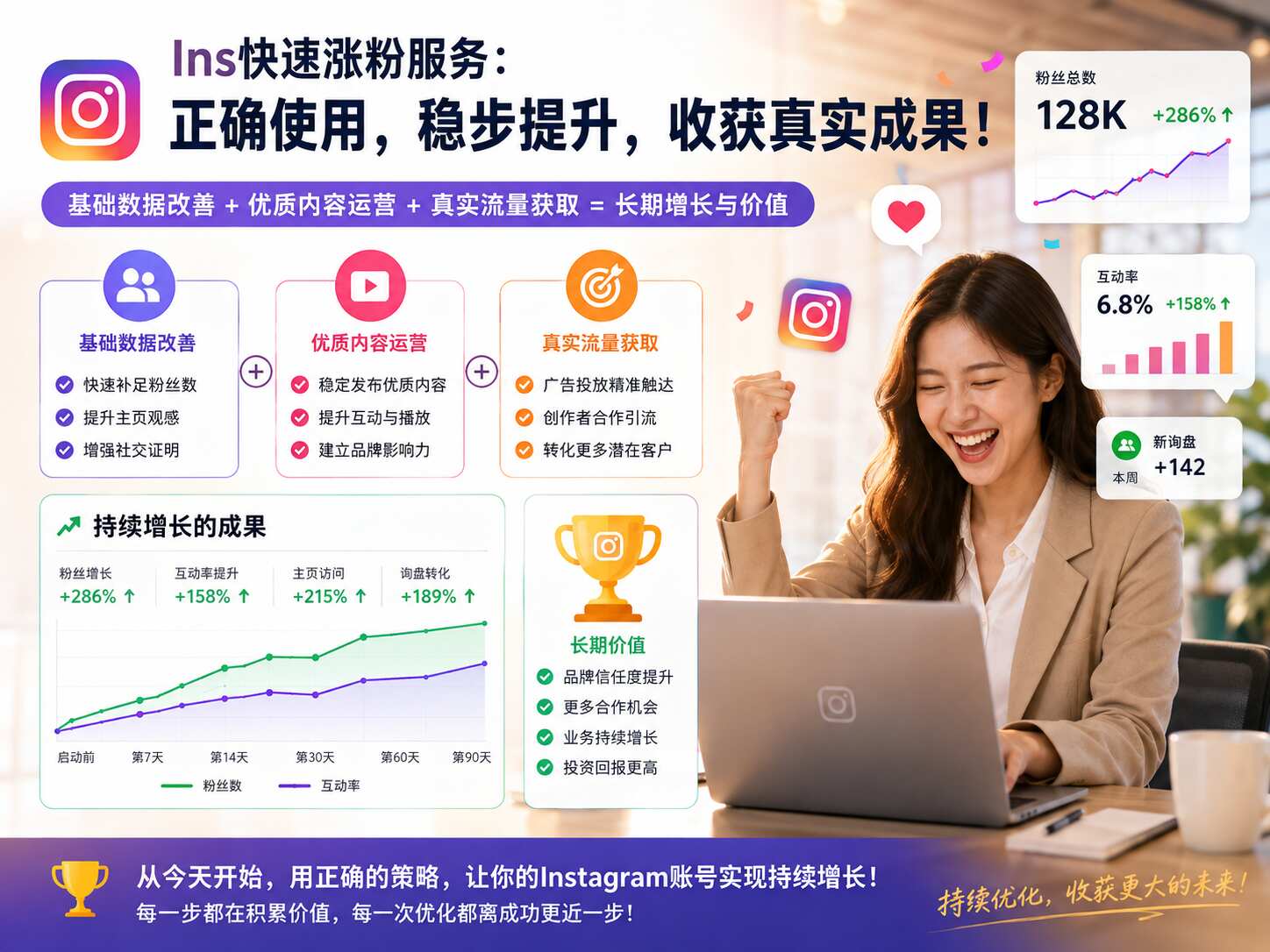 Ins快速涨粉服务