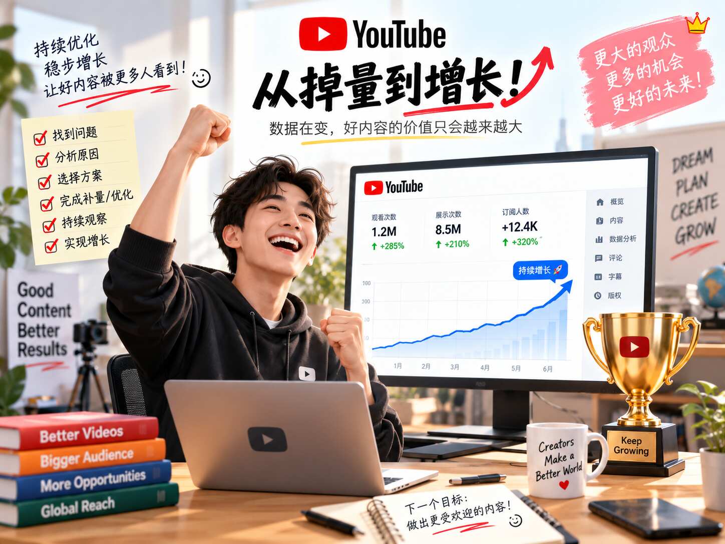 YouTube播放量掉了怎么办