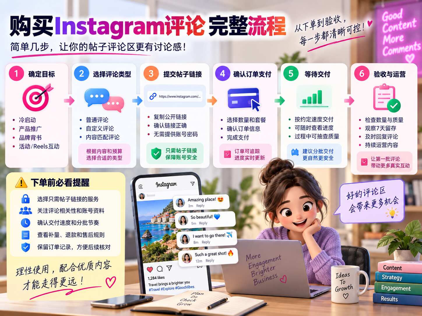 购买Instagram评论