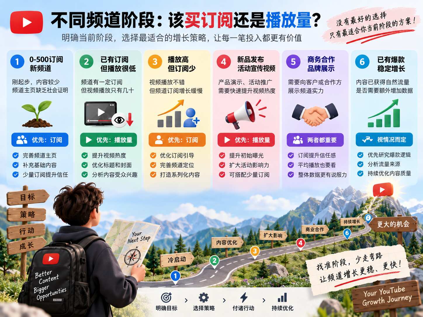 买YouTube订阅和播放量哪个好