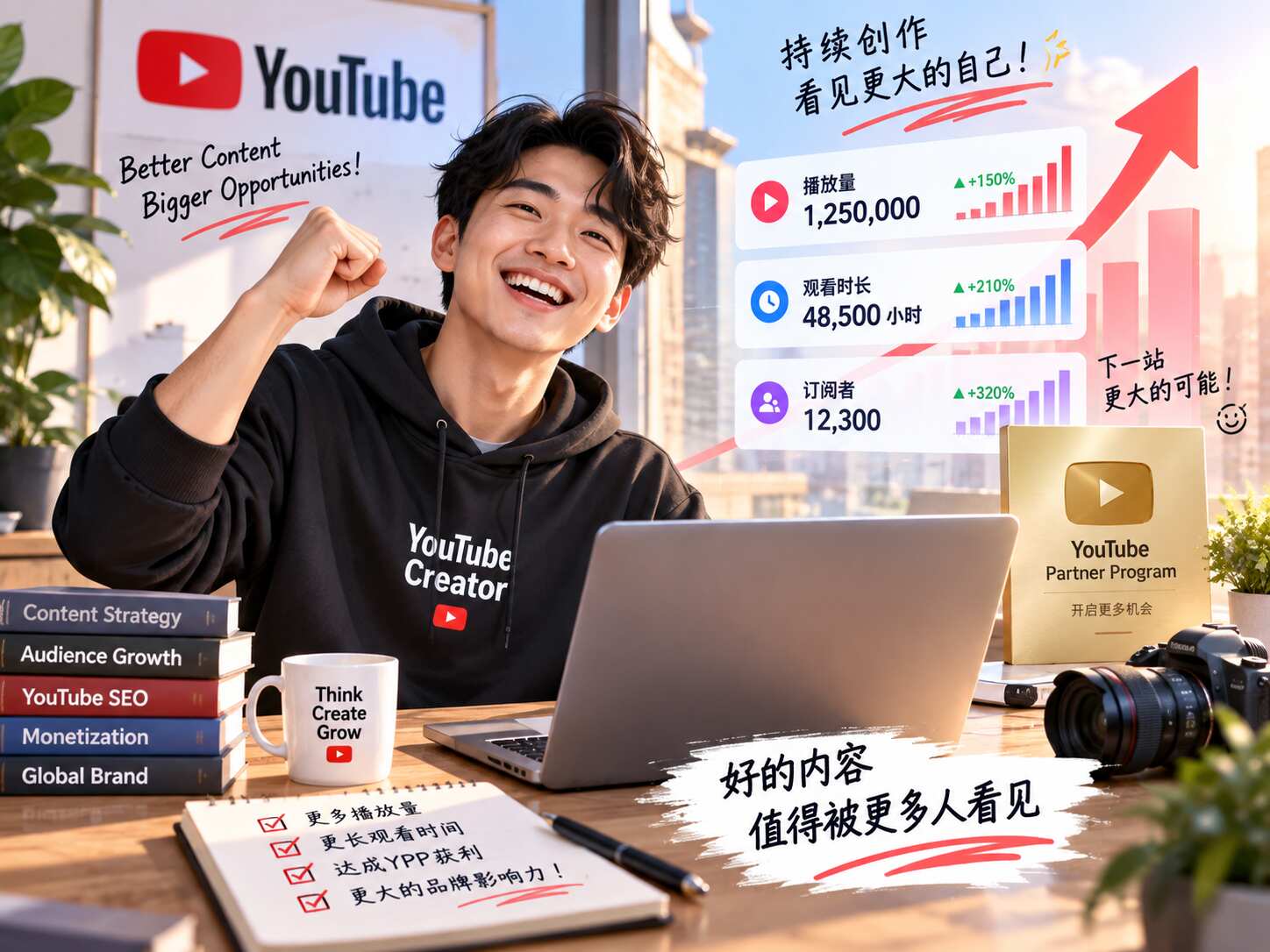 YouTube观看时长和播放量区别