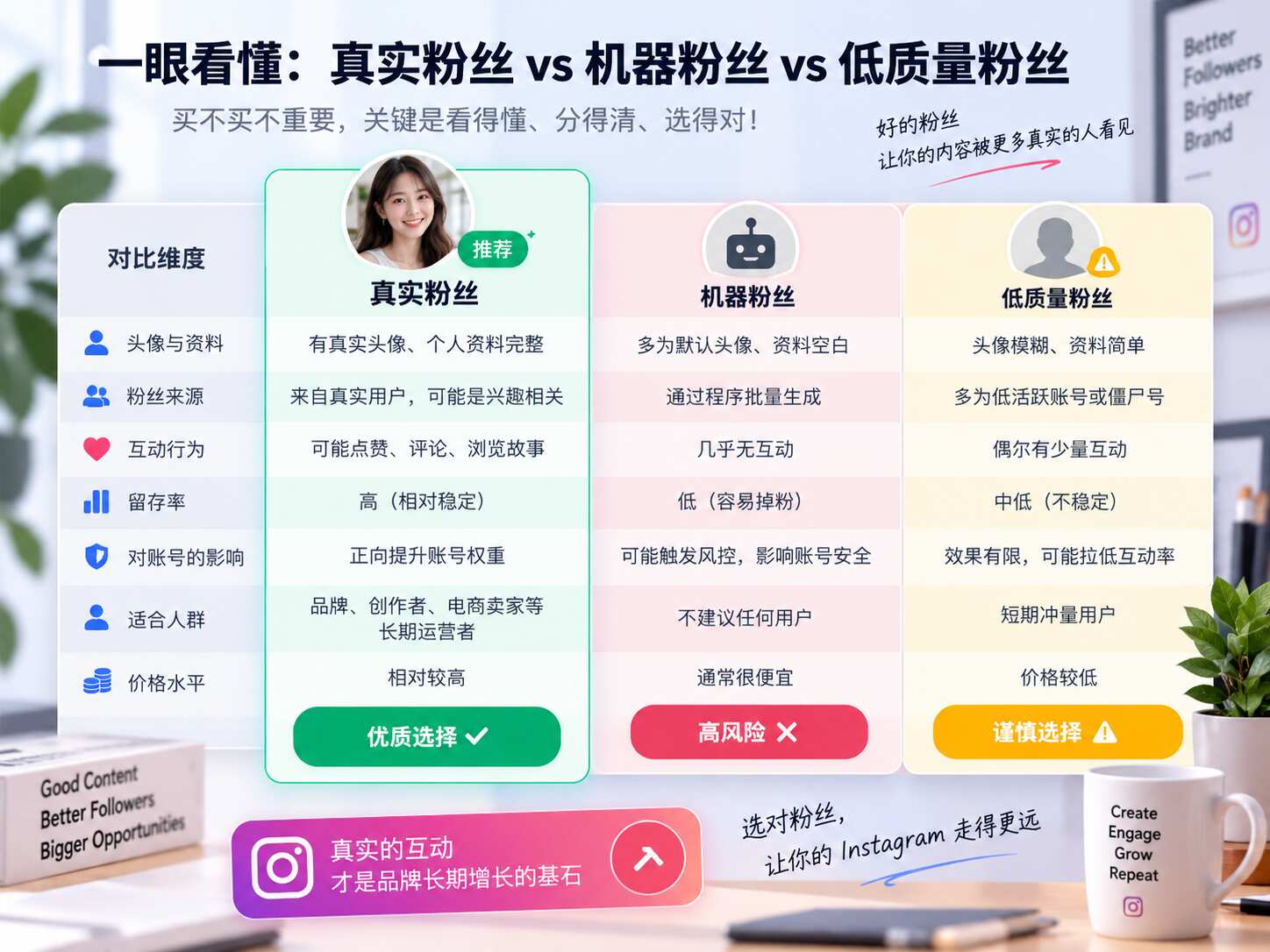 Instagram真实粉丝购买