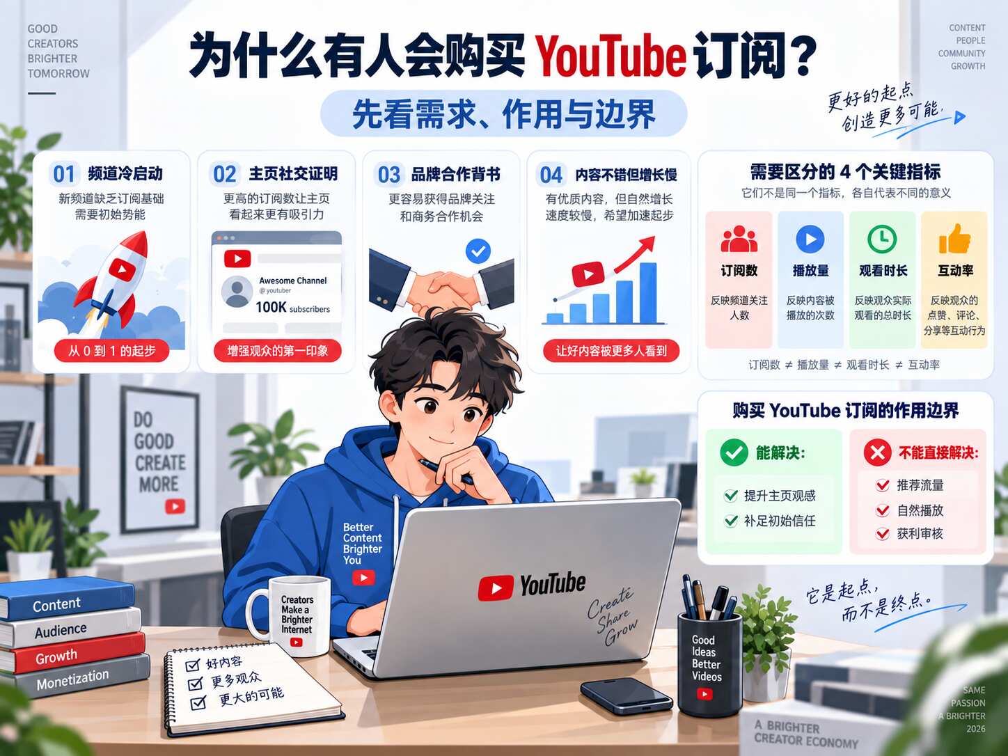 购买YouTube订阅