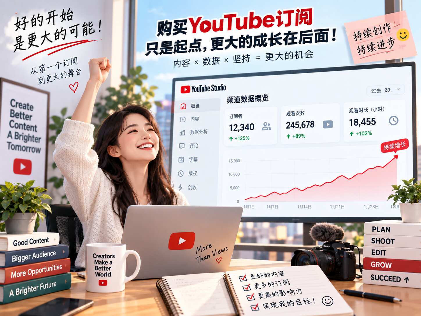 购买YouTube订阅