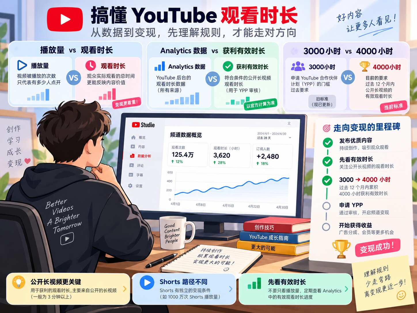 购买YouTube观看时长