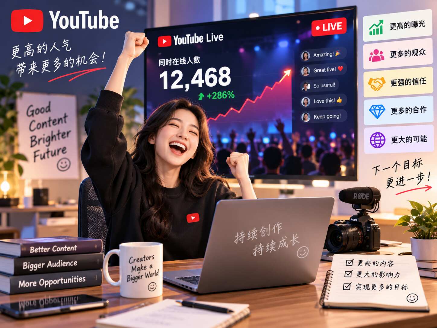 购买YouTube直播人数