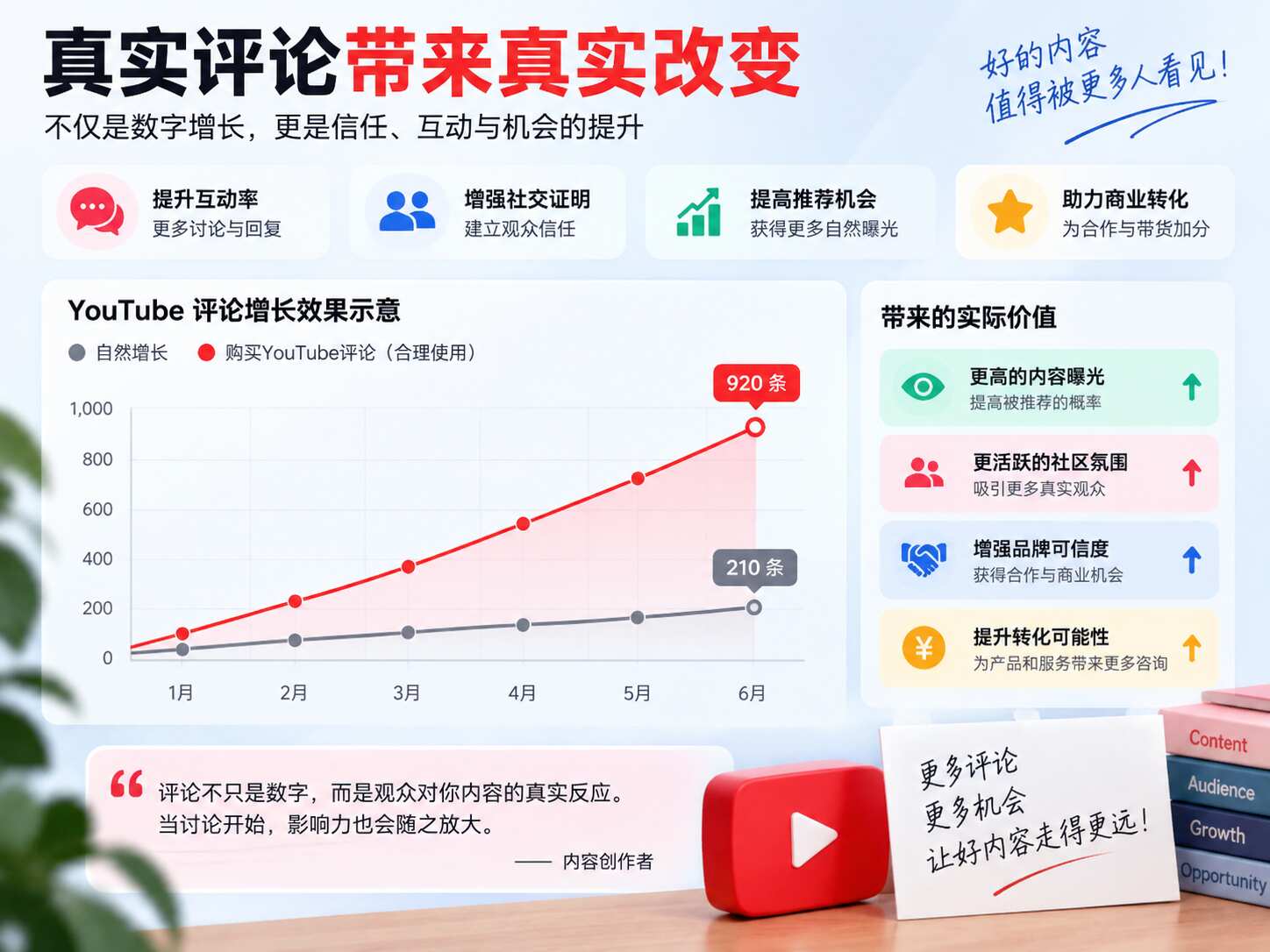 购买YouTube评论