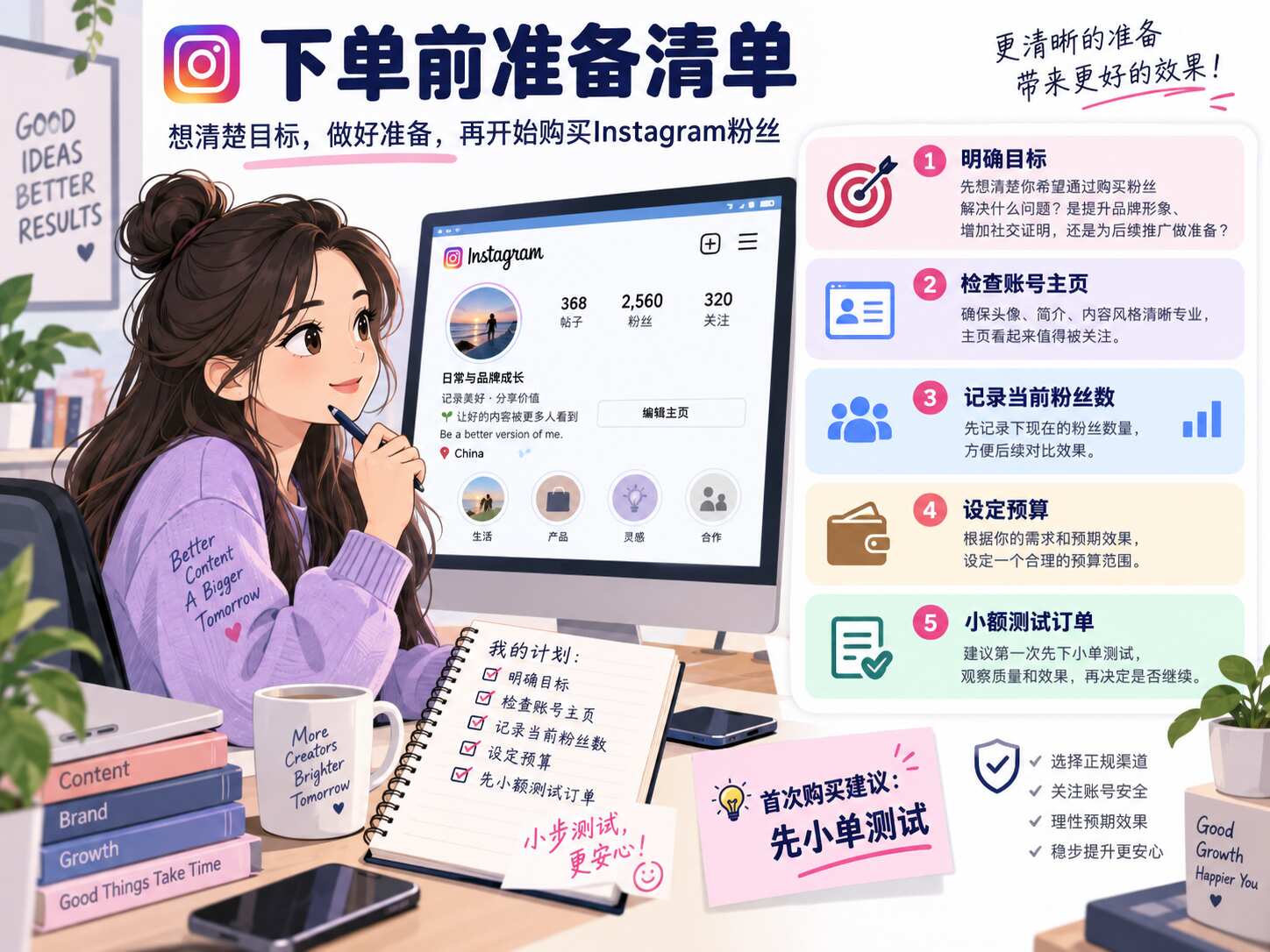 Ins买粉丝下单流程