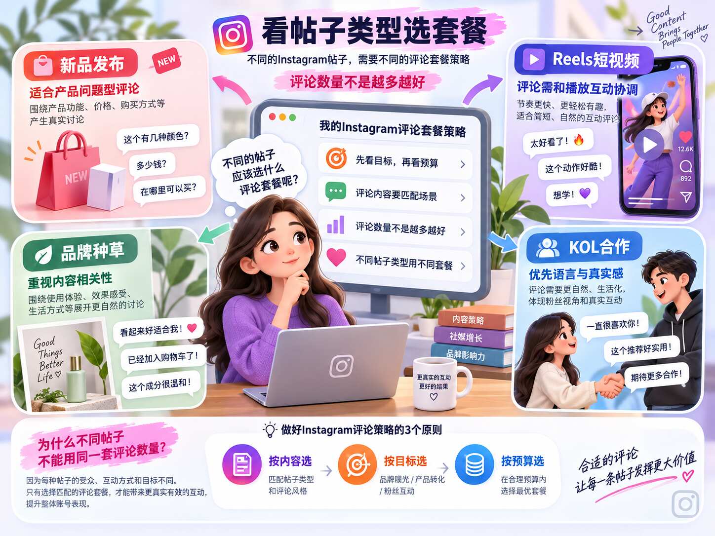 Ins评论套餐怎么选