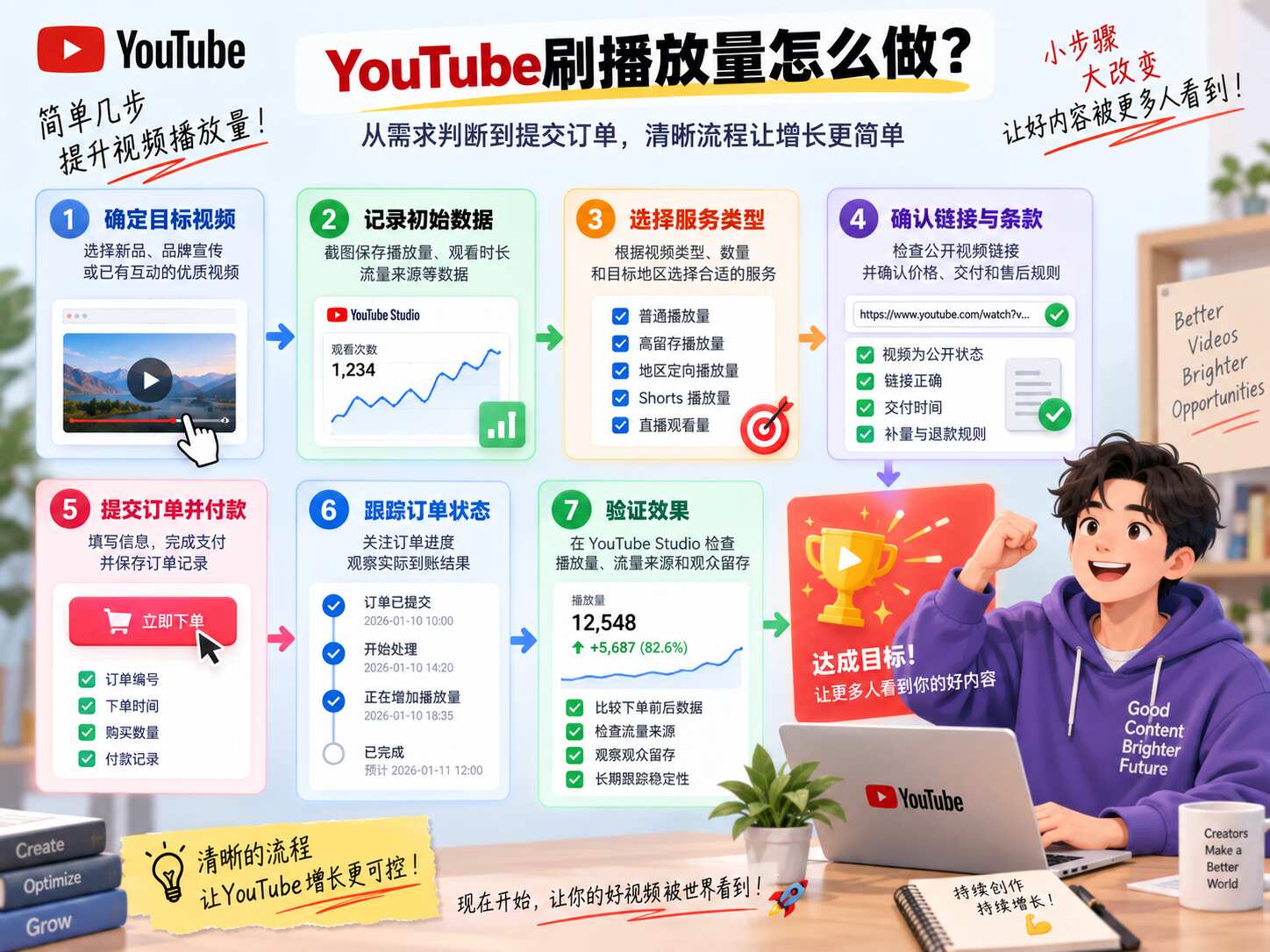YouTube刷播放量