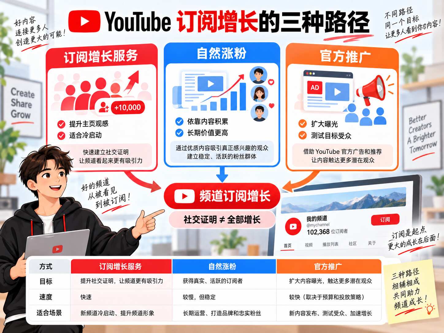YouTube刷粉丝