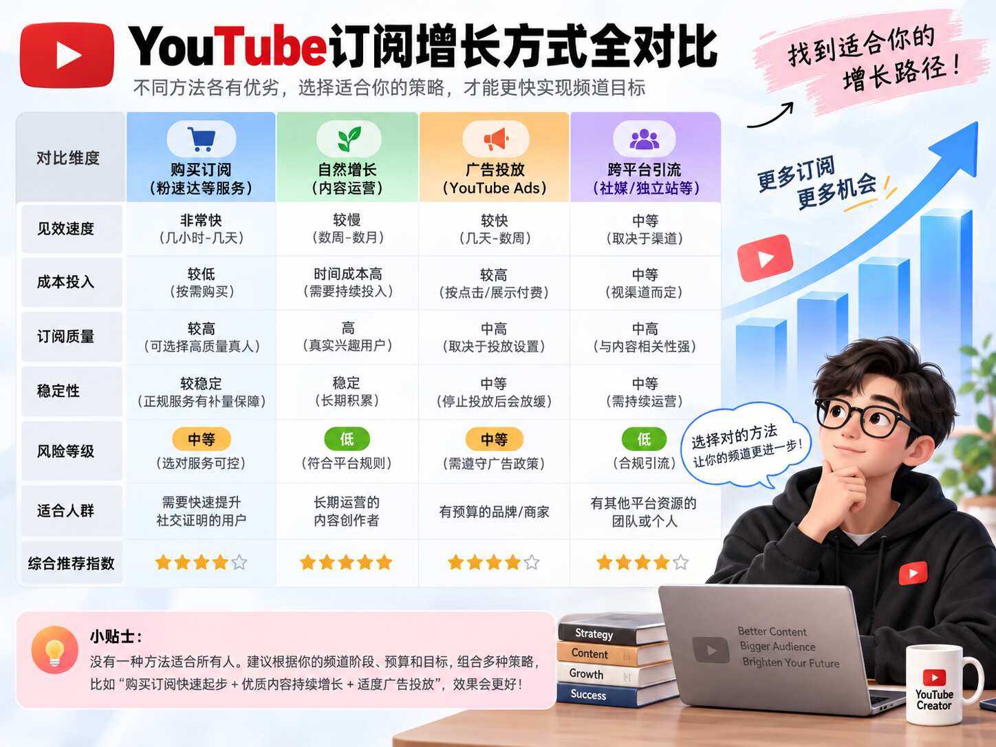 YouTube刷粉丝