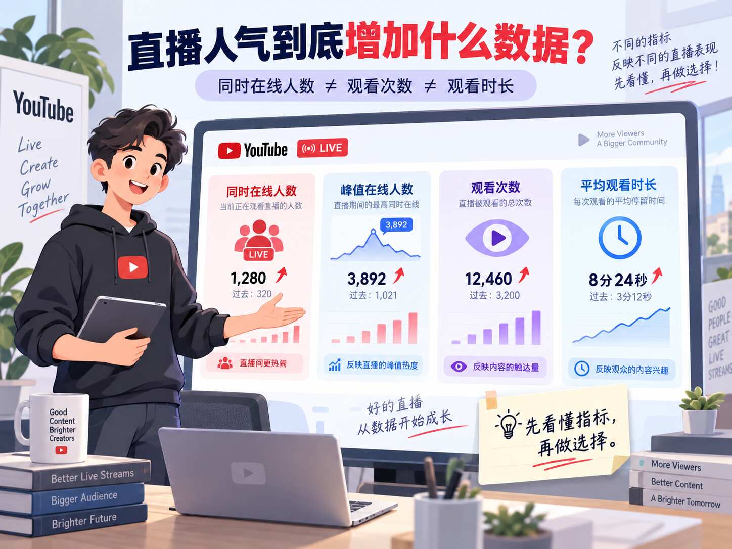 YouTube直播刷人气