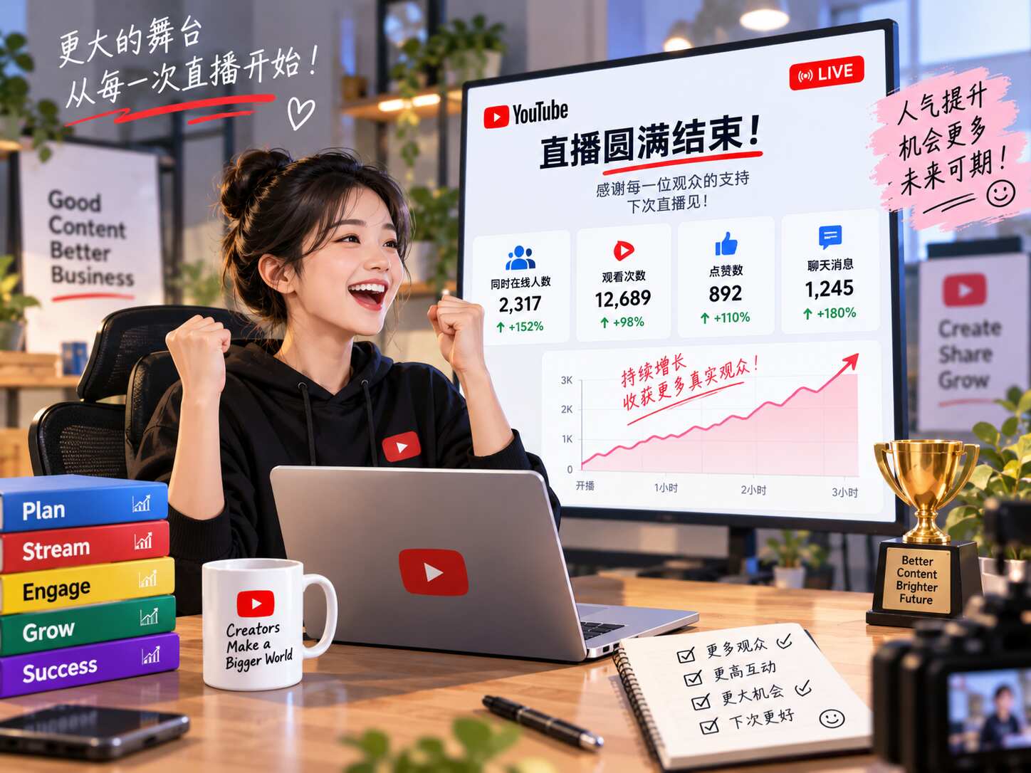 YouTube直播刷人气