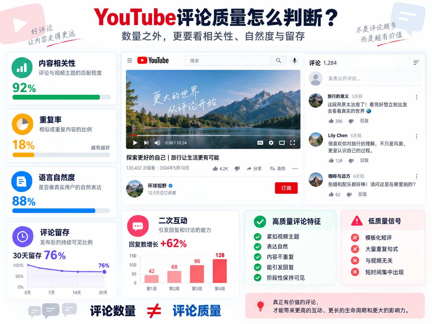 YouTube刷评论