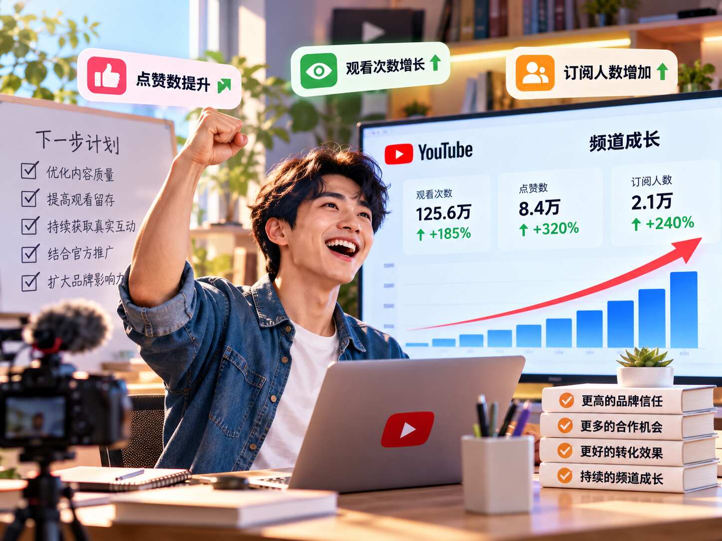 YouTube点赞多少钱