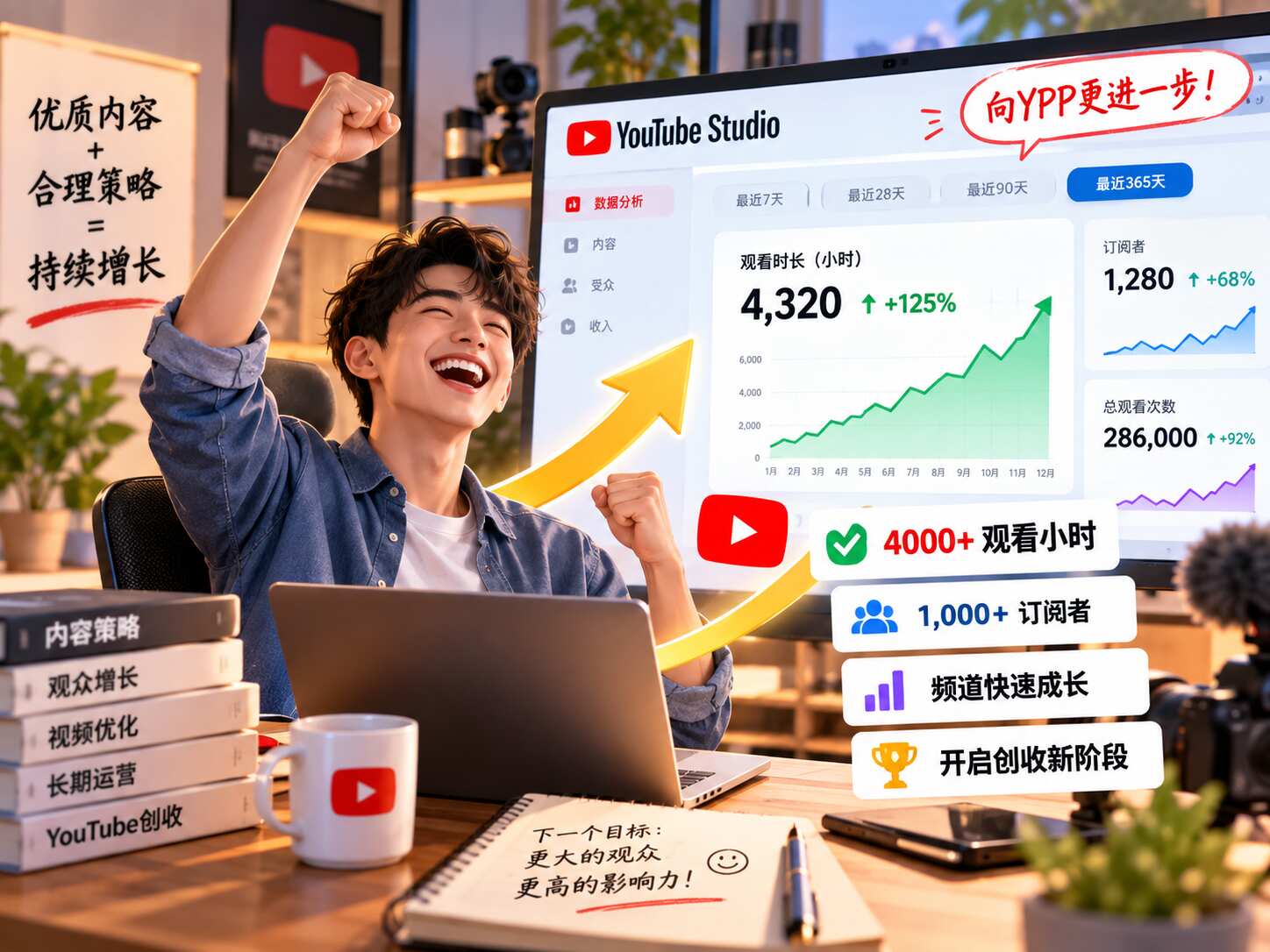 YouTube观看时长多少钱